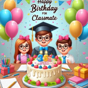 Happy Birthday Wishes For Classmate