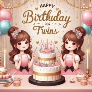 Happy Birthday Quotes For Twins