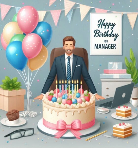 Happy Birthday Greeting For Manager