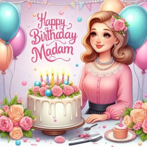 Happy Birthday Blessings For Madam