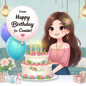 Happy Birthday Greeting For Cousin