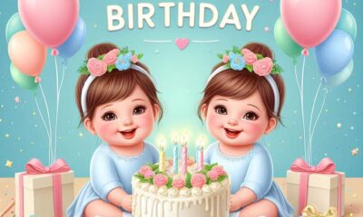 Happy Birthday Blessings For Twins