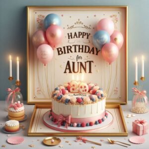 Happy Bday Wish For Aunt