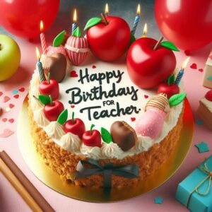 Happy Birthday Greeting For Teacher