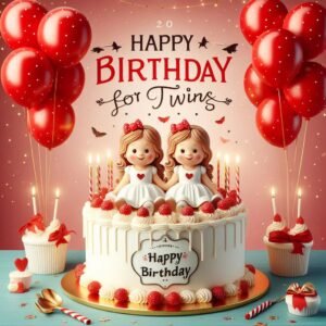 Happy Bday Greetings For Twins