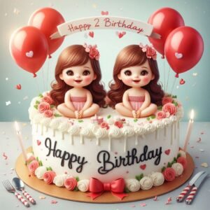 Happy Bday Wish For Twins