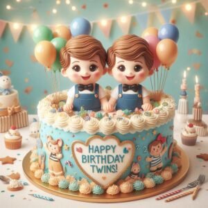 Happy Bday Greetings For Twins