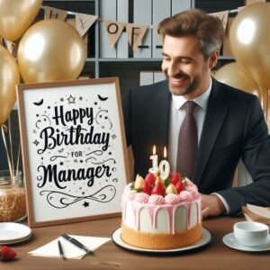 Happy Bday Quotes For Manager