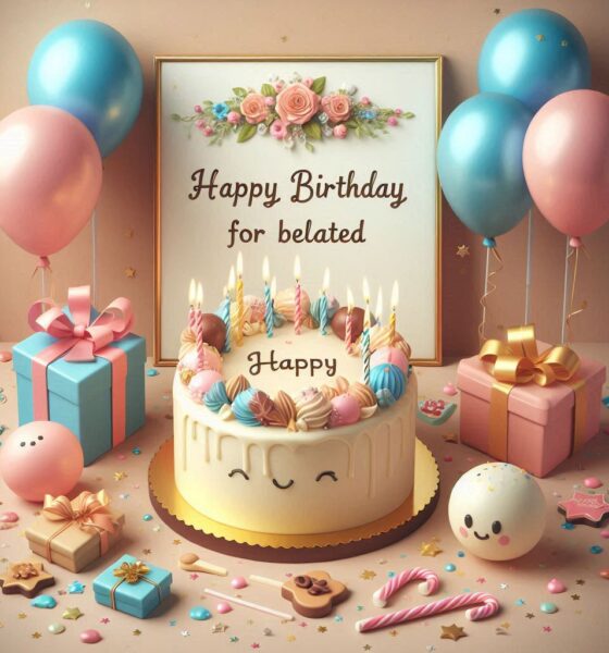 Happy Bday Greetings For Belated