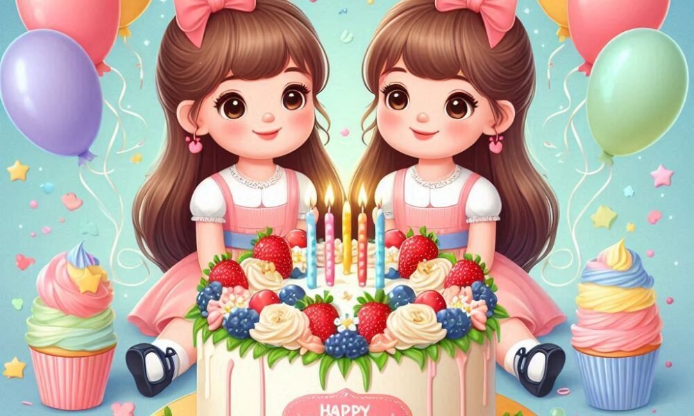 Happy Bday Greetings For Twins