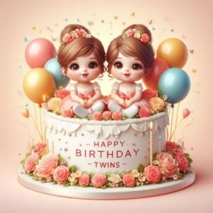 Happy Bday Blessings For Twins